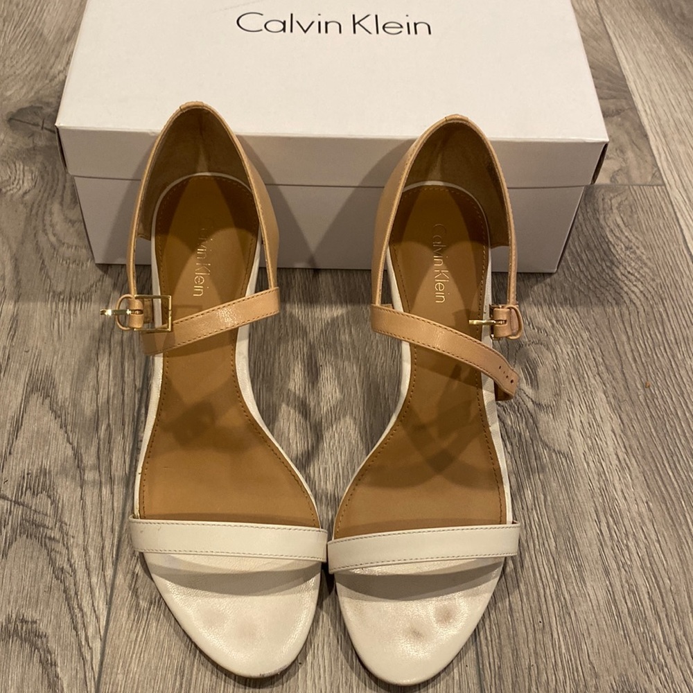 Luigina Calvin Klein sandals heels shoes - Picture 5 of 11